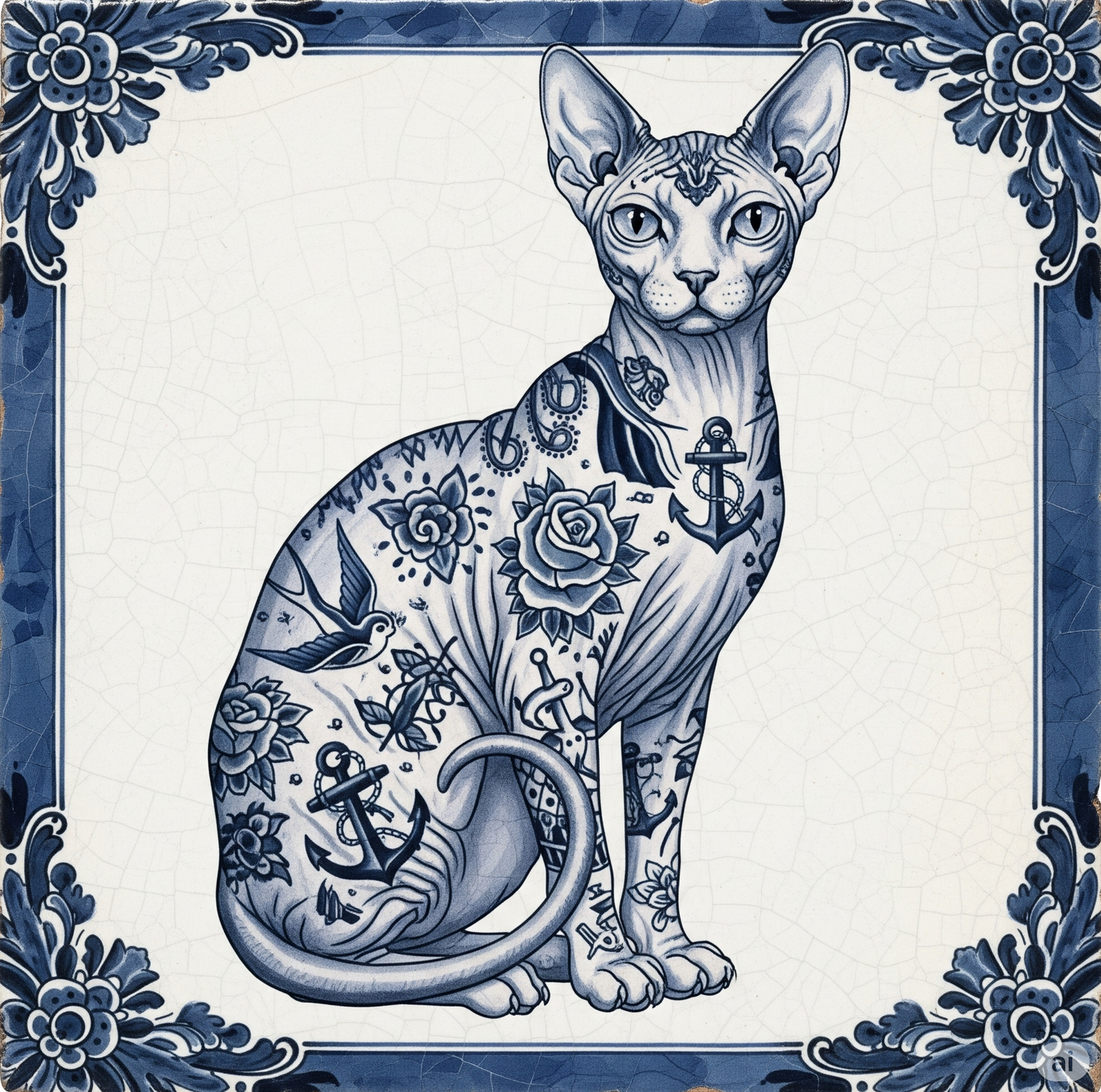 NEW Animal Tattoo Tiles